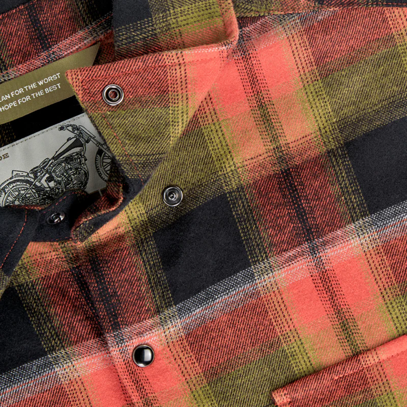 Biltwell Flannel Hi Test Rust