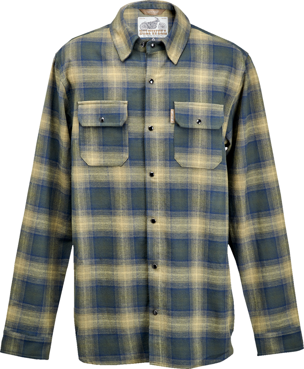 Biltwell Flannel Hi Test Moss