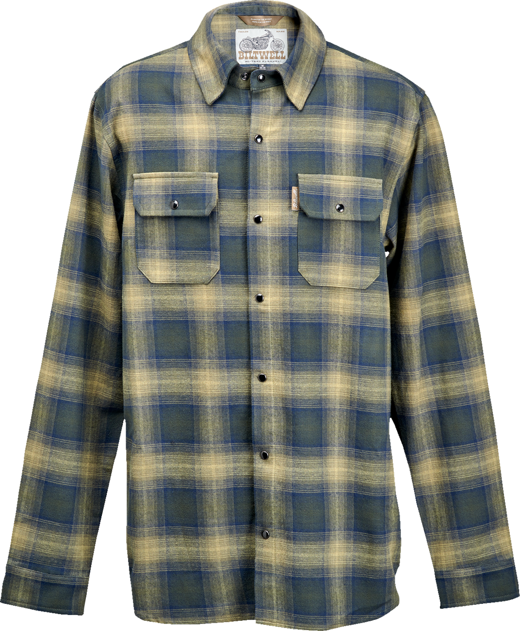 Biltwell Flannel Hi Test Moss