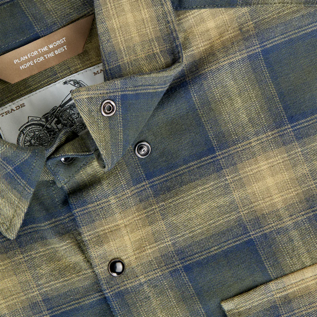 Biltwell Flannel Hi Test Moss