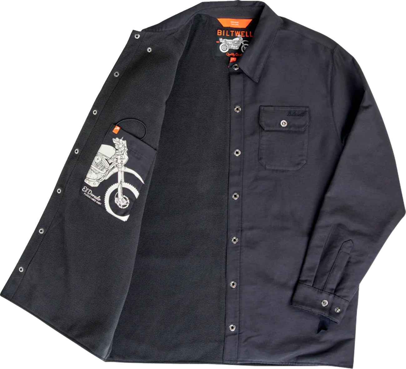 Biltwell Shirtjack El Dorado Black