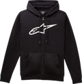 ALPINESTARS Ageless II Zip Hoodie - Black/White - Medium