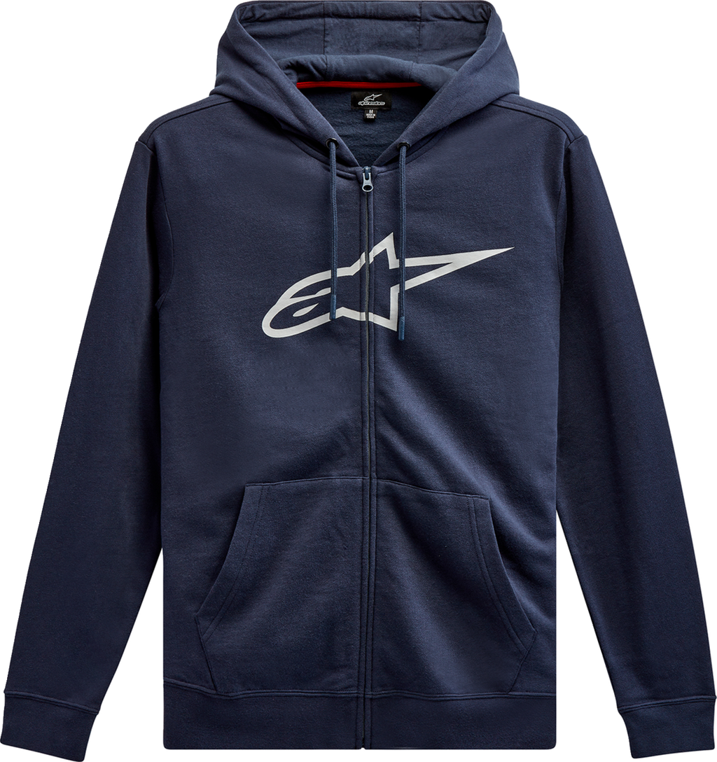 ALPINESTARS Ageless II Zip Hoodie - Navy/Gray - Medium