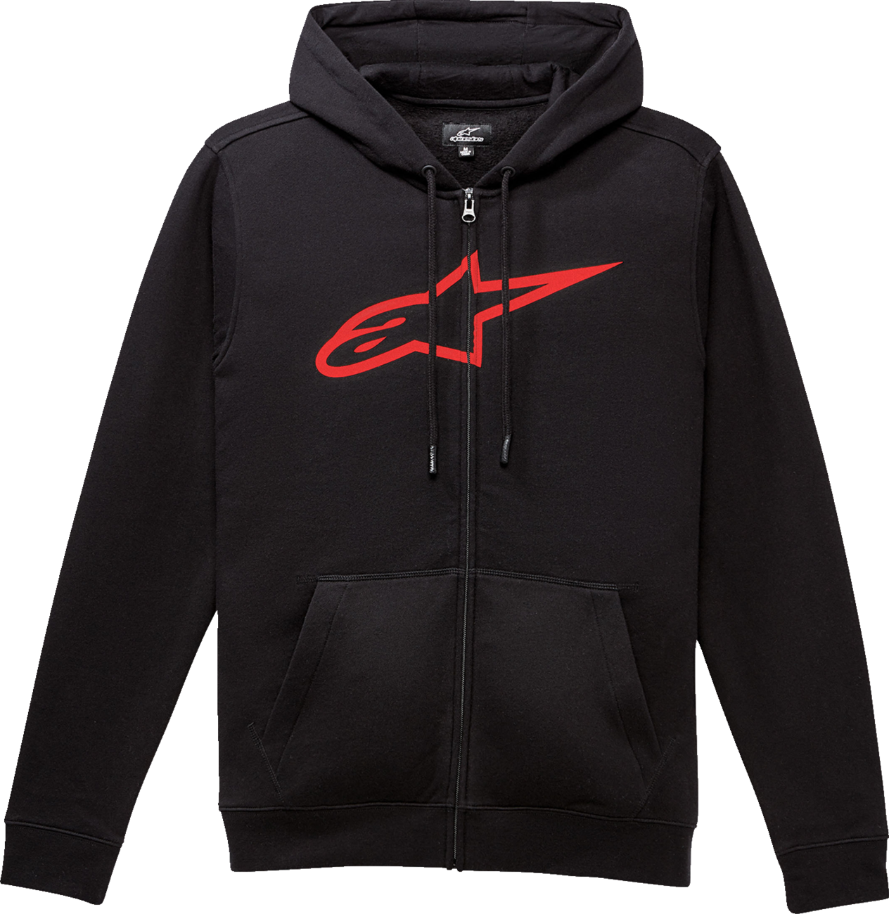 ALPINESTARS Ageless II Zip Hoodie - Black/Red - 2XL