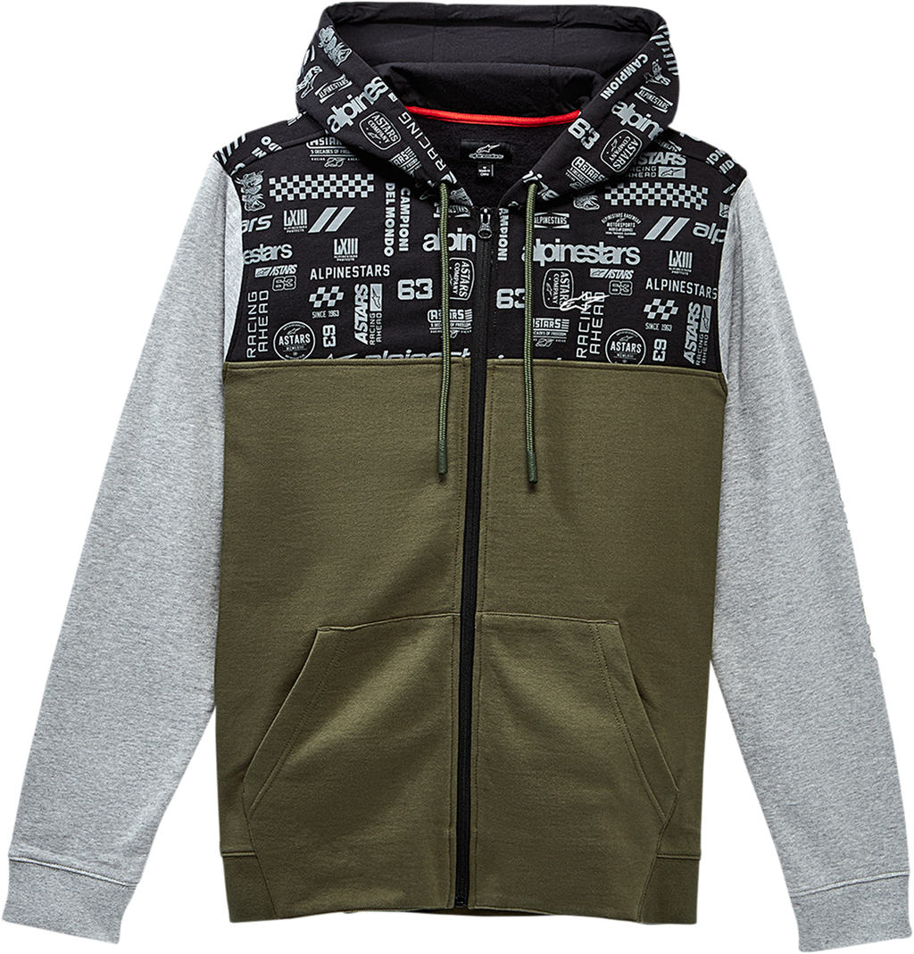 ALPINESTARS Perpetuity Hoodie - Military - Medium