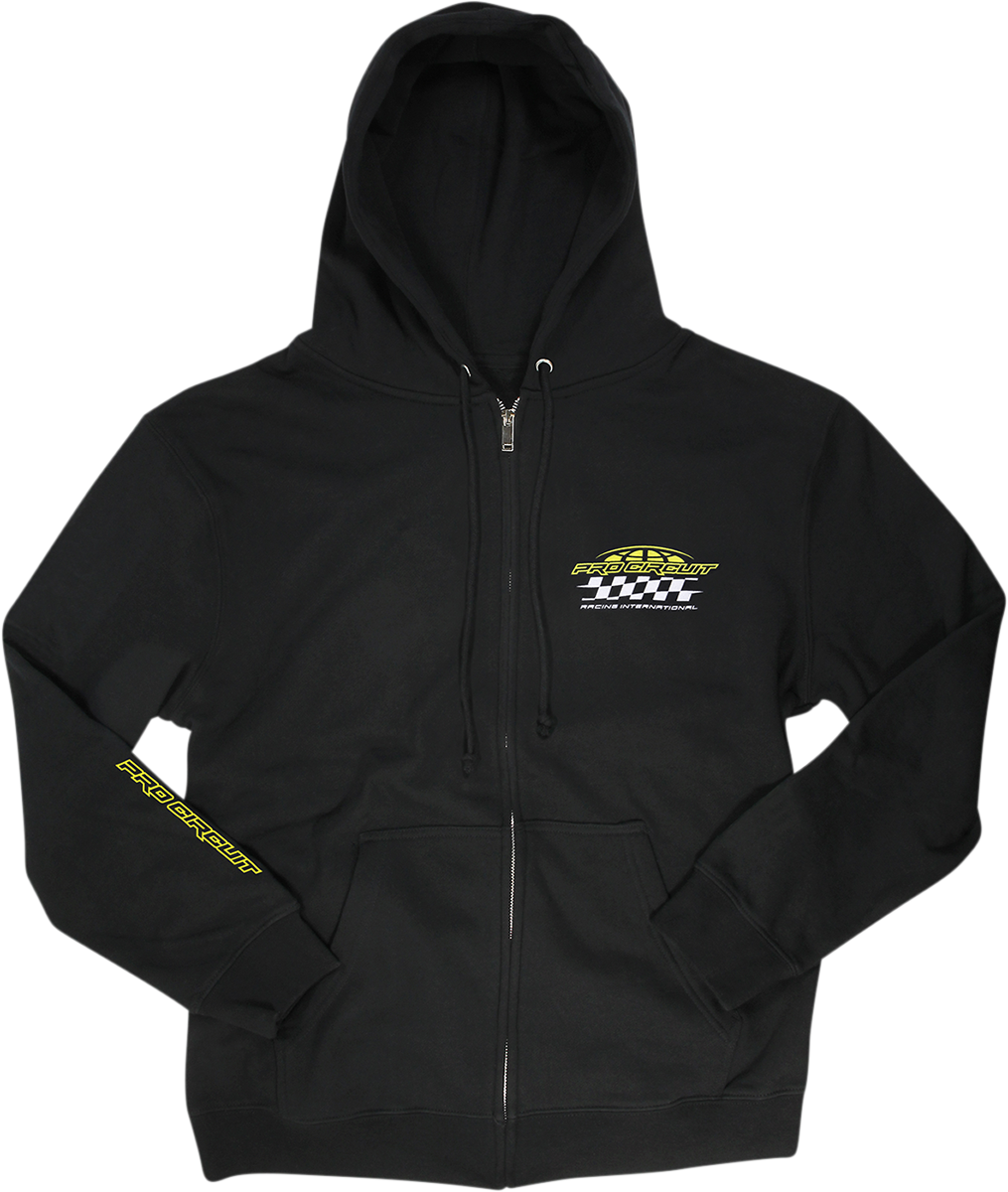 Pro Circuit Racer Zip Hoodie - Black