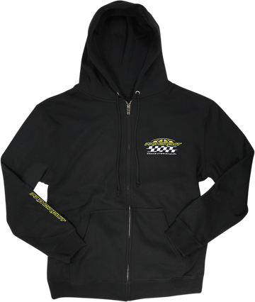 PRO CIRCUIT Racer Zip Hoodie - Black - Medium