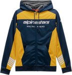 ALPINESTARS Sessions II Fleece - Navy/Gold - Medium