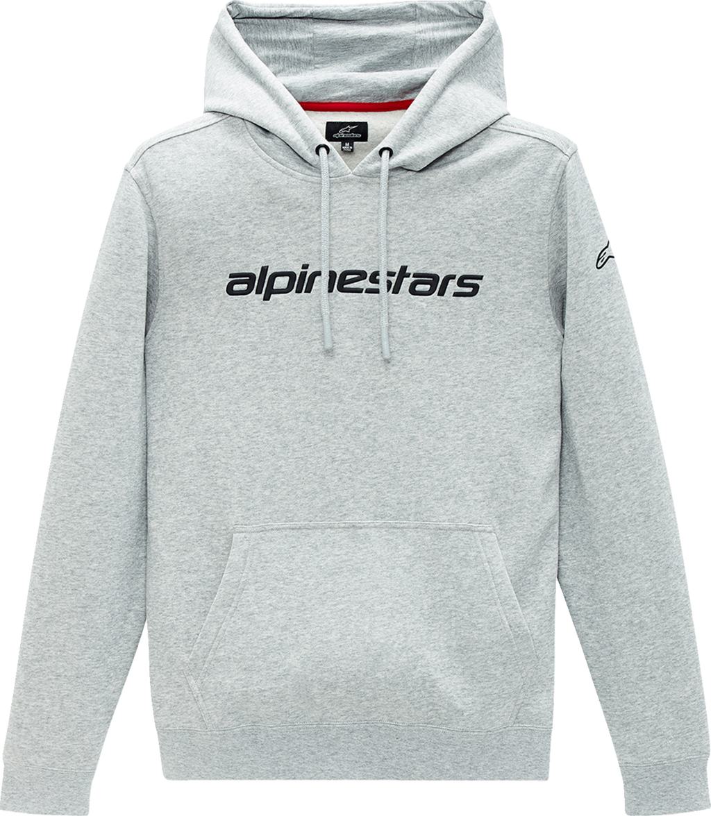 ALPINESTARS Linear Hoodie - Heather Gray/Black - Medium