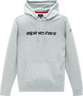 ALPINESTARS Linear Hoodie - Heather Gray/Black - Medium