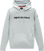 ALPINESTARS Linear Hoodie - Heather Gray/Black - Medium