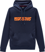 ALPINESTARS Reblaze Hoodie - Navy/Orange - Medium