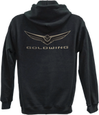 Factory Effex Goldwing Icon Zip-Up Hoodie - Black