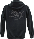 Factory Effex Goldwing Burst Zip Hoodie - Black
