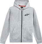 ALPINESTARS Ageless Zip Hoodie - Heather Gray/Black - Medium