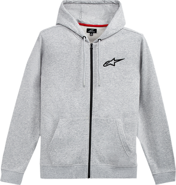 ALPINESTARS Ageless Zip Hoodie - Heather Gray/Black - Medium