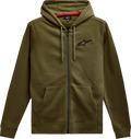 ALPINESTARS Ageless Zip Hoodie - Military/Black - Medium