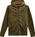 ALPINESTARS Ageless Zip Hoodie - Military/Black - Medium