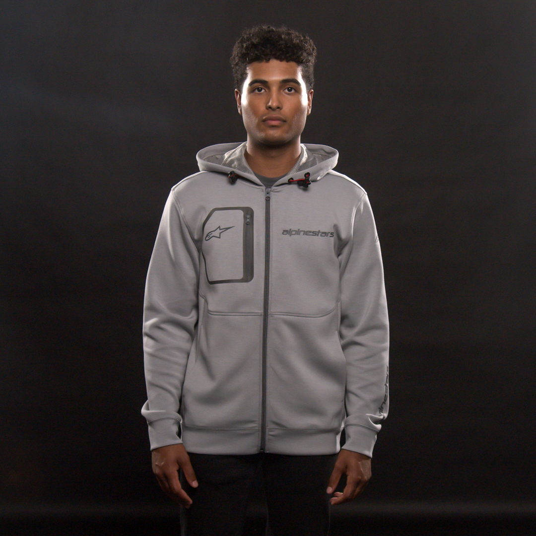 ALPINESTARS Convex Tech Hoodie - Heather Gray - Medium