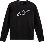 ALPINESTARS Ageless Crew Fleece - Black/Gray - Medium