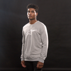 ALPINESTARS Ageless Crew Fleece - Heather Gray/White - Medium