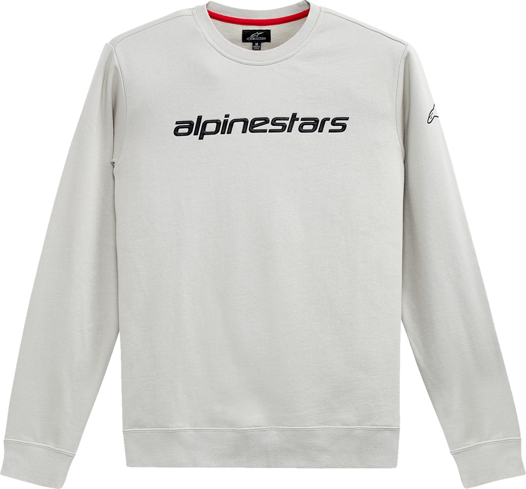 ALPINESTARS Linear Crew Fleece - Black/White - XL