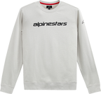 ALPINESTARS Linear Crew Fleece - Black/White - XL