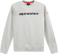 ALPINESTARS Linear Crew Fleece - Silver/Black - XL