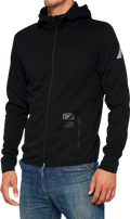 100% Viceroy Tech Zip Hoodie - Black