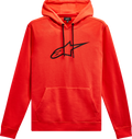 ALPINESTARS Ageless V2 Hoodie - Warm Red/Black - Large