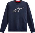 ALPINESTARS Ageless Crew Fleece - Navy/Grey - Medium