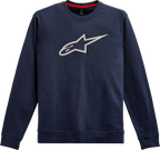 ALPINESTARS Ageless Crew Fleece - Navy/Grey - Medium