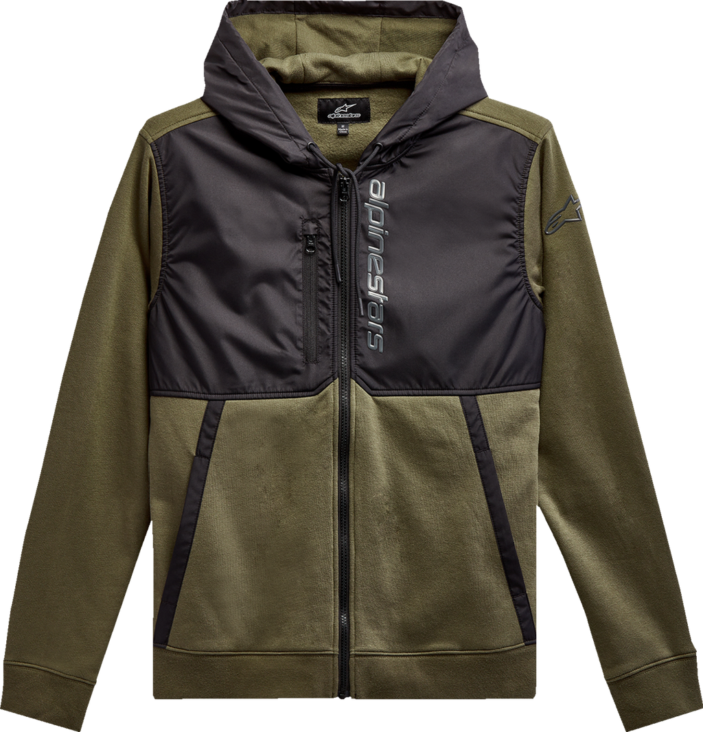 ALPINESTARS Aligned Zip Hoodie - Black/Black - Medium