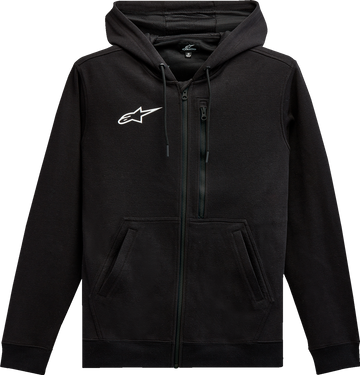 ALPINESTARS Asymmetrical Zip-up Hoodie - Black - Medium