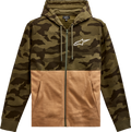 ALPINESTARS Camo Block Hoodie - Military/Sand - 2XL
