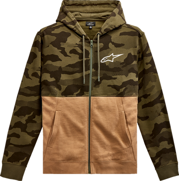 ALPINESTARS Camo Block Hoodie - Military/Sand - 2XL