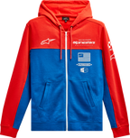ALPINESTARS H Block Hoodie - Warm Red/Bright Blue - XL