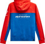ALPINESTARS H Block Hoodie - Warm Red/Bright Blue - XL