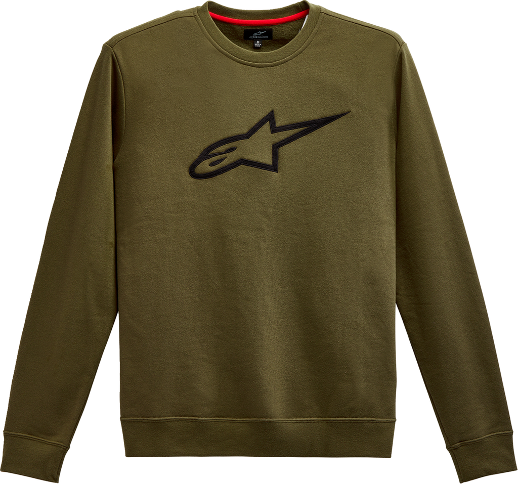 ALPINESTARS Ageless Crew Fleece - Military/Black - Medium