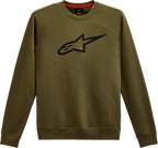 ALPINESTARS Ageless Crew Fleece - Military/Black - Medium