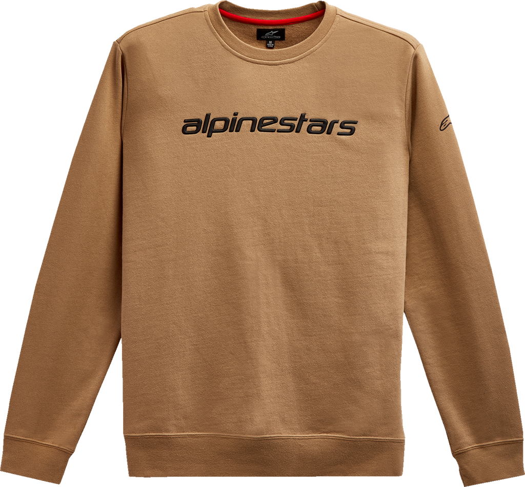 ALPINESTARS Linear Crew Fleece - Sand/Black - 2XL