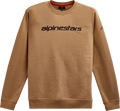 ALPINESTARS Linear Crew Fleece - Sand/Black - 2XL