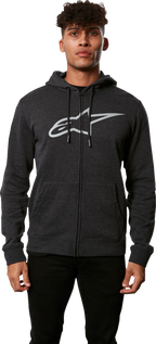 ALPINESTARS Ageless ll Zip Hoodie - Charcoal/Gray - Medium