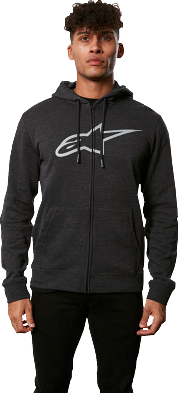 ALPINESTARS Ageless ll Zip Hoodie - Charcoal/Gray - Medium