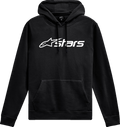 ALPINESTARS Blaze V3 Pullover Hoodie - Black/White - Medium