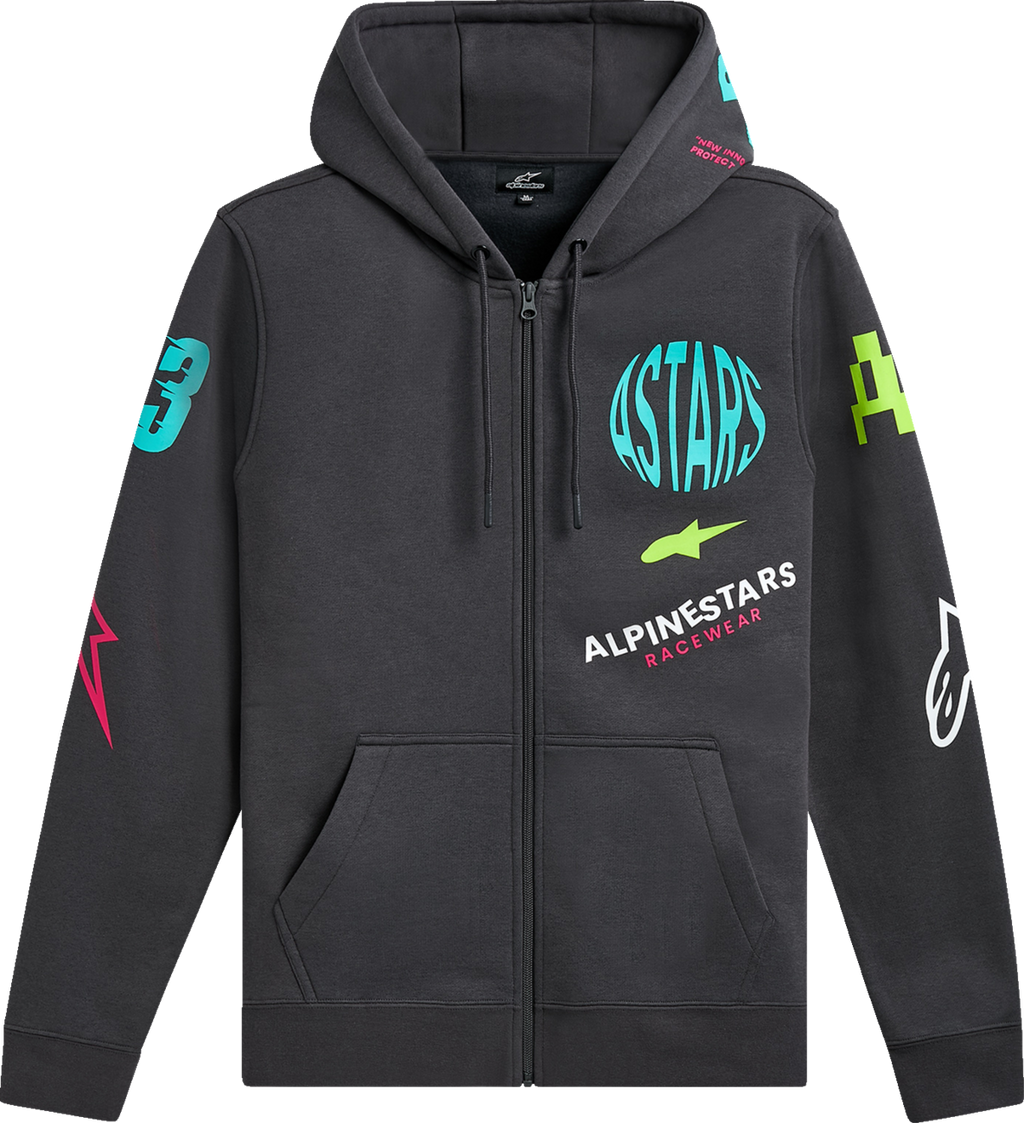 ALPINESTARS Variegate Zip Hoodie - Gunmetal - XL
