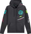 ALPINESTARS Variegate Zip Hoodie - Gunmetal - XL