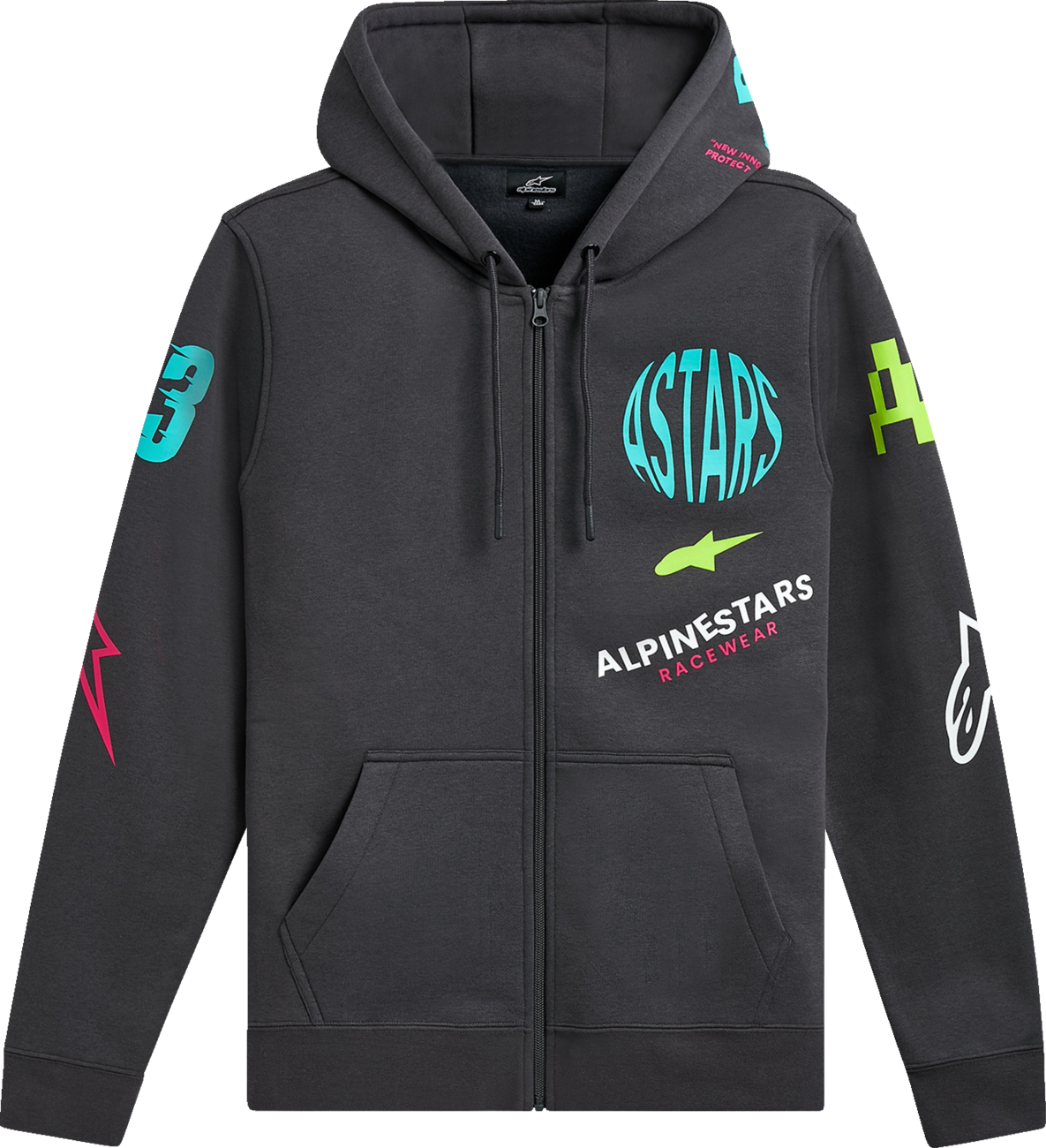 ALPINESTARS Variegate Zip Hoodie - Gunmetal - XL