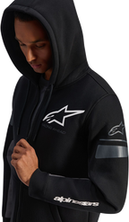 ALPINESTARS Esemex Zip Hoodie - Black/Charcoal - Medium