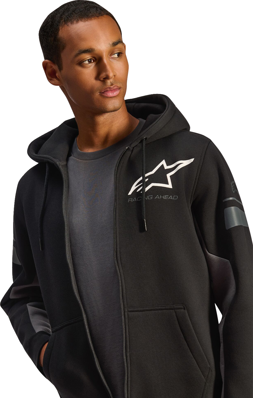ALPINESTARS Esemex Zip Hoodie - Black/Charcoal - Medium